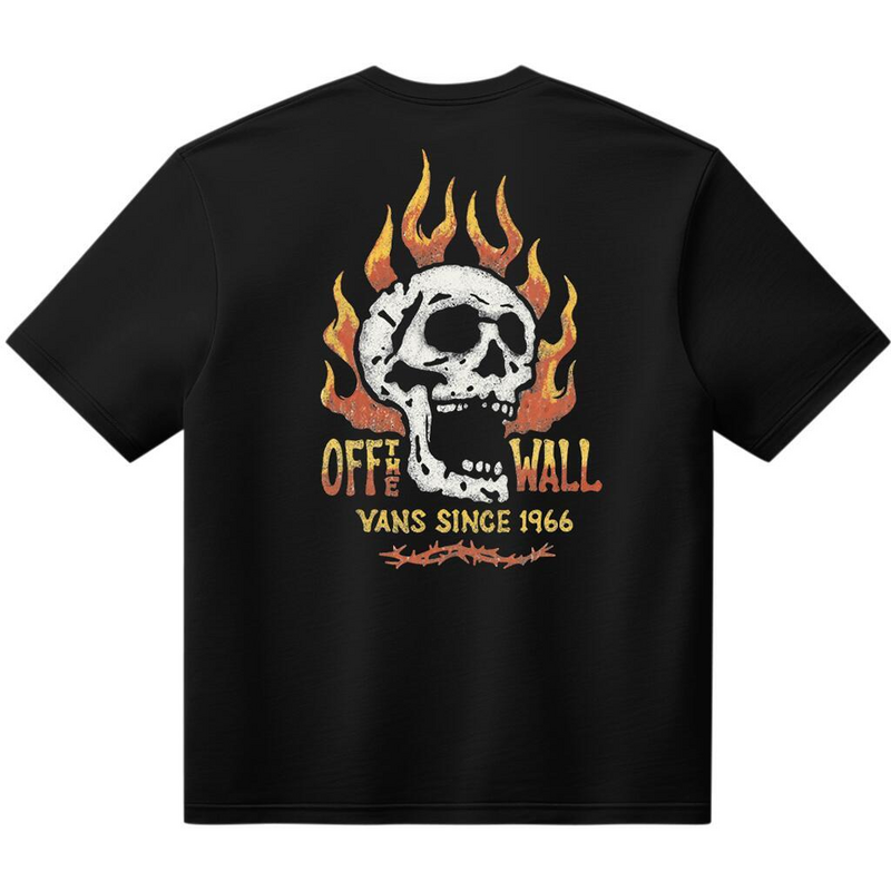 T-Shirt Manches courtes  de Vans - Off the wall fever - T-shirt - S à XXL - pour Homme - noir - Vans - View 2