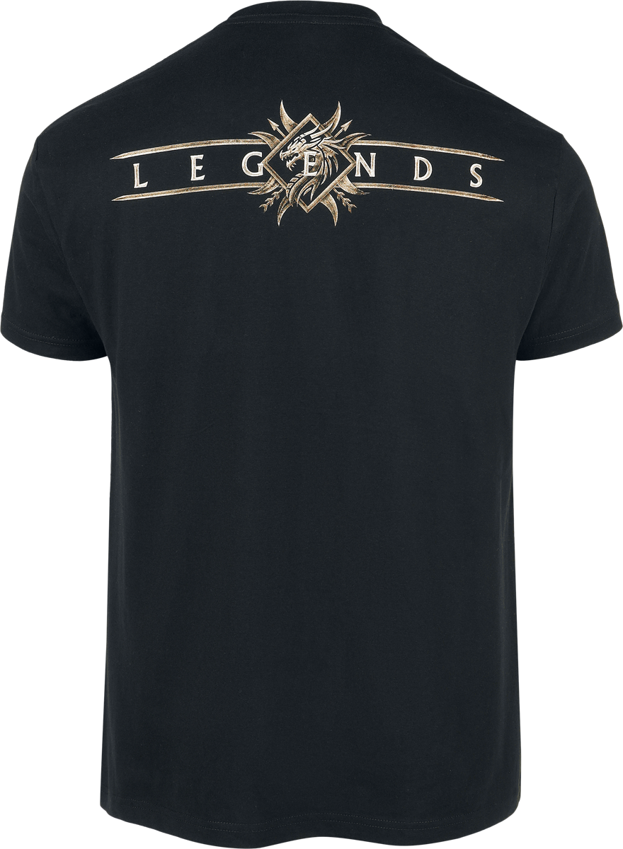 T-Shirt Manches courtes  de Sabaton - Sphynx - S à 4XL - pour Homme - noir - Sabaton - View 2