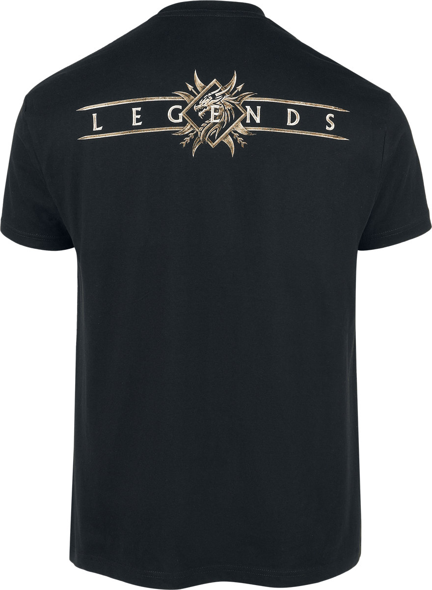 T-Shirt Manches courtes  de Sabaton - Sphynx - S à 4XL - pour Homme - noir - Sabaton - View 2