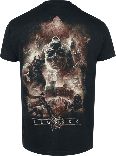 T-Shirt Manches courtes  de Sabaton - Legends - S à 4XL - pour Homme - noir - Sabaton - View 2