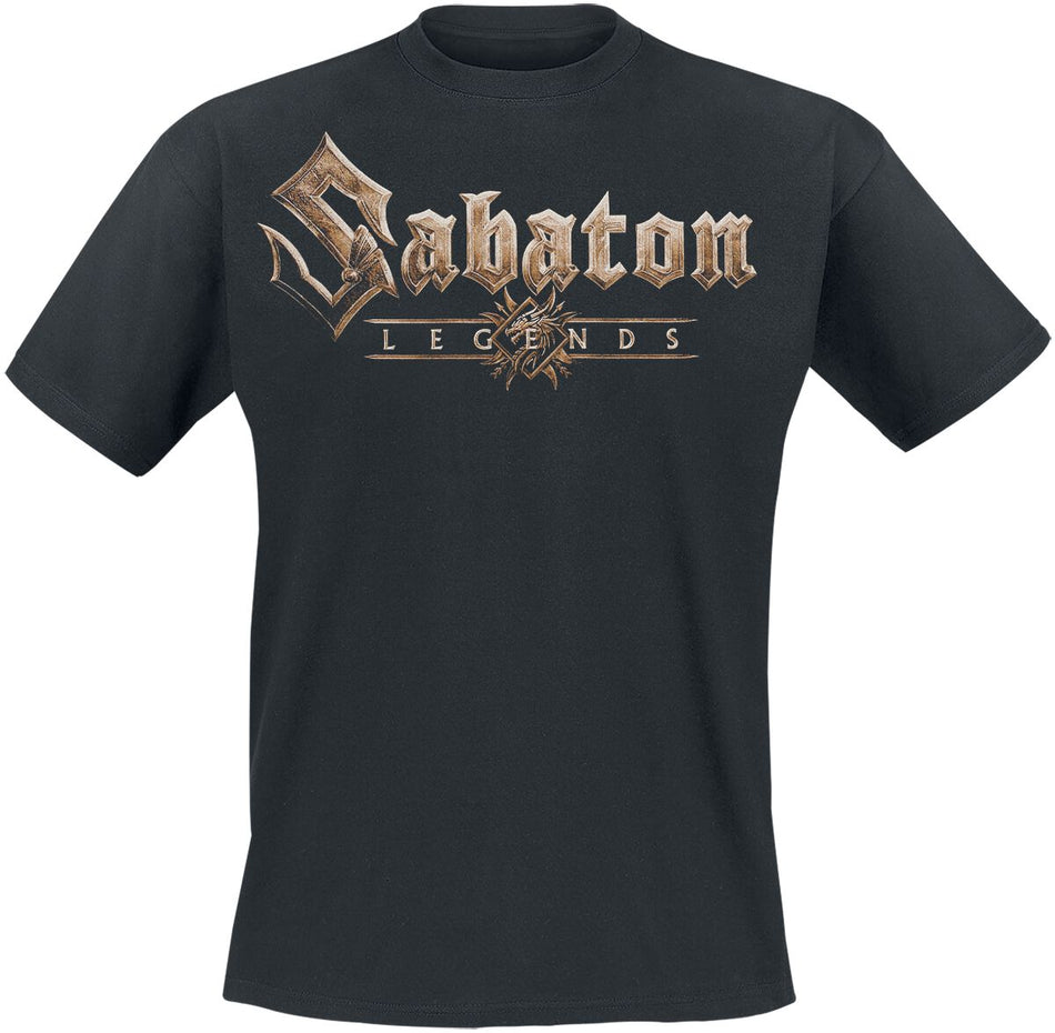 T-Shirt Manches courtes  de Sabaton - Logo - S à 4XL - pour Homme - noir - Sabaton