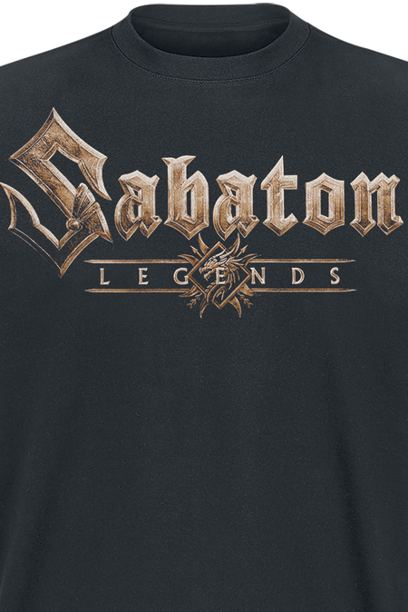 T-Shirt Manches courtes  de Sabaton - Logo - S à 4XL - pour Homme - noir - Sabaton - View 2