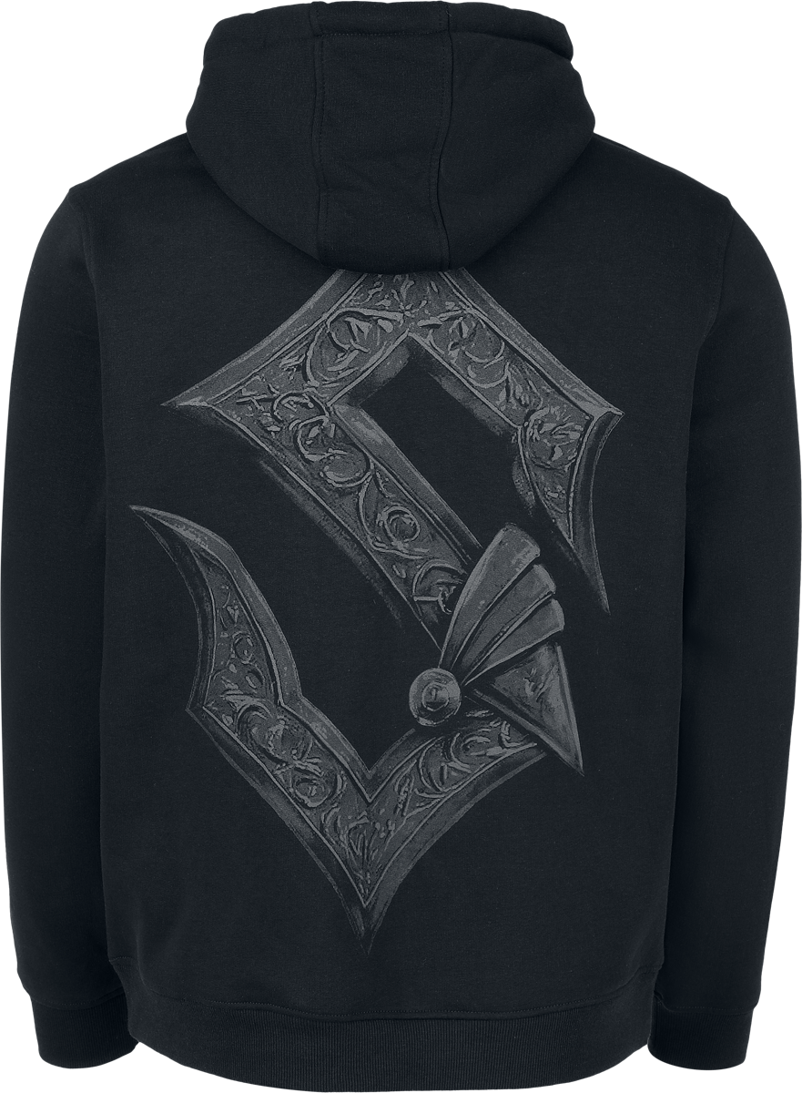 Sweat-shirt à capuche  de Sabaton - Black Logo - S à XXL - pour Homme - noir - Sabaton - View 2