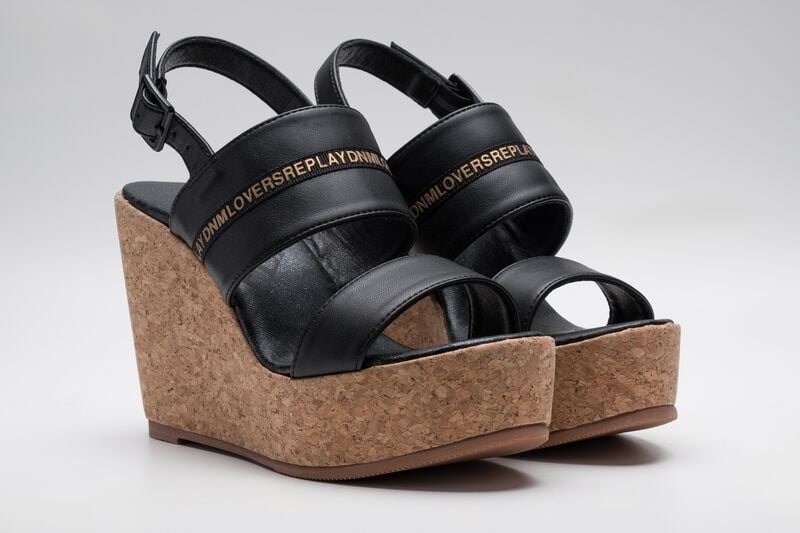 Talons hauts  de Replay Footwear - ASIA DOUBLE - EU37 à EU41 - pour Femme - noir - Replay Footwear