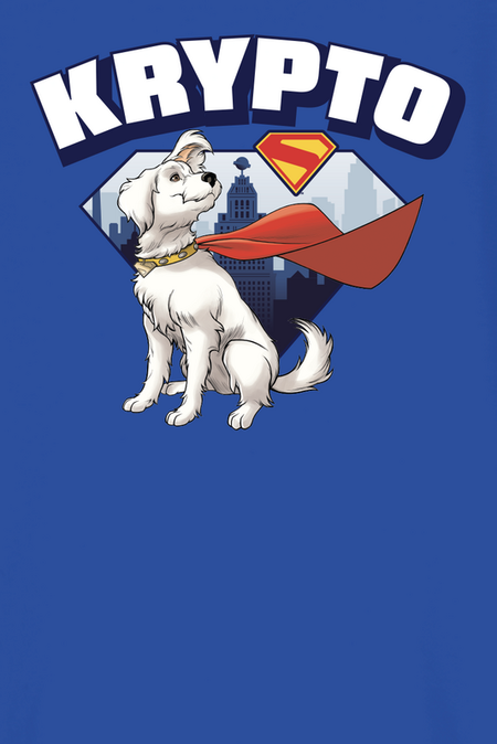 T-shirt  de Superman - Kids - Krypto - S à XL - pour Enfants - bleu - Superman - View 2