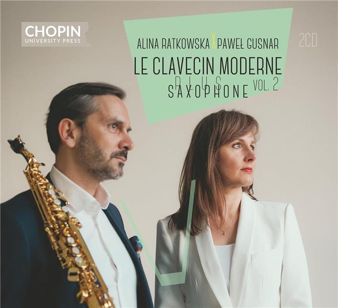 Le clavecin moderne plus saxophone Volume 2 - Front Cover