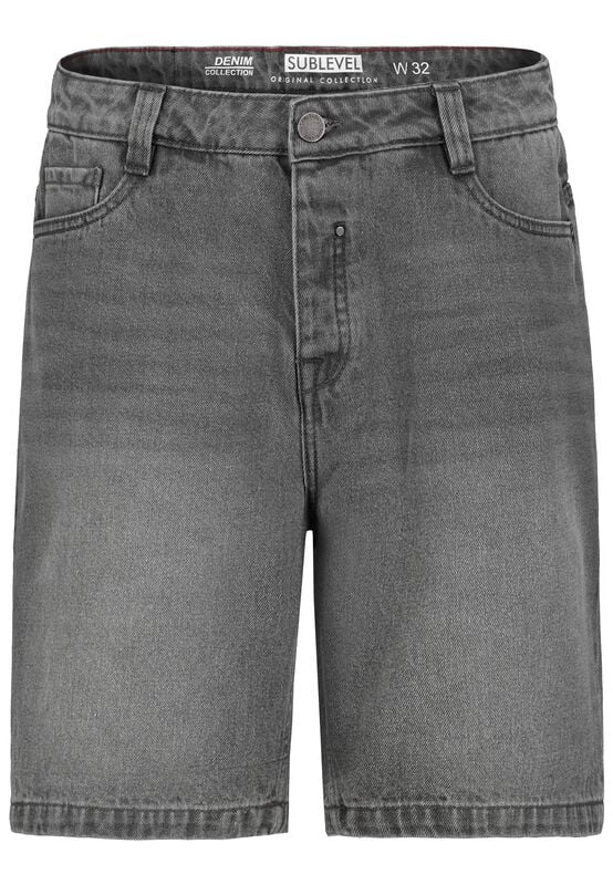 Short  de Sublevel Denim - Short Bermuda Homme - S à XL - pour Homme - gris - Sublevel Denim