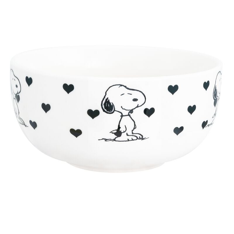 Bol à céréales  de Snoopy - Cœurs - pour Indifférent - multicolore - Snoopy