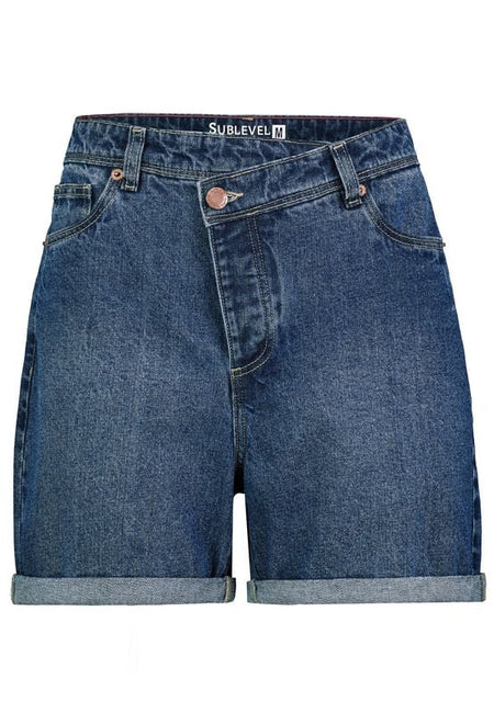 Short  de Sublevel Denim - Short Bermuda Femme Denim - XS à L - pour Femme - bleu - Sublevel Denim
