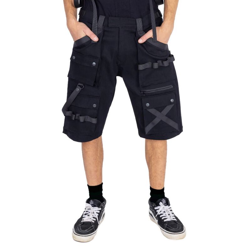 Short Gothic de Chemical Black - Ellis - Short Noir Homme - 28 à 34 - pour Homme - noir - Chemical Black
