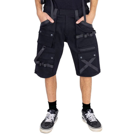 Short Gothic de Chemical Black - Ellis - Short Noir Homme - 28 à 34 - pour Homme - noir - Chemical Black