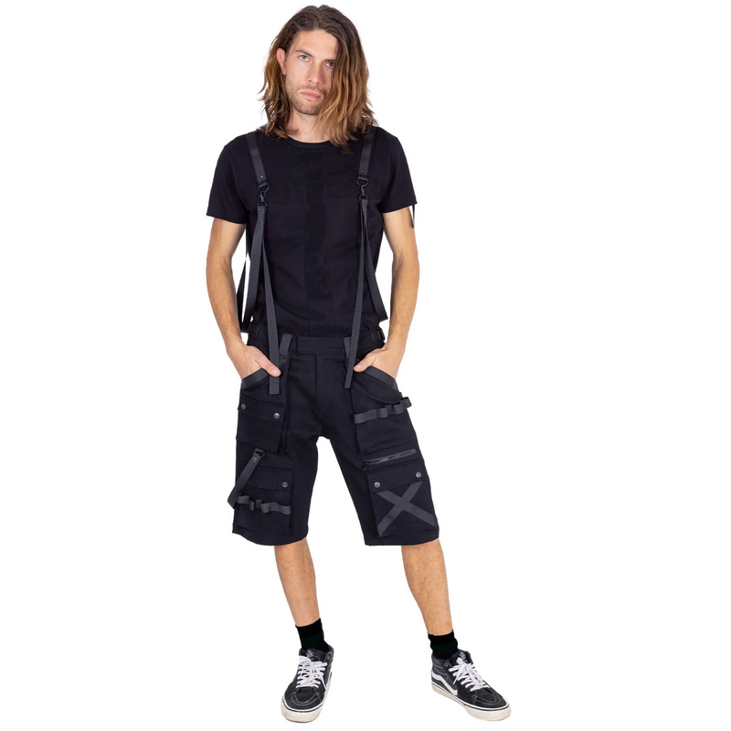 Short Gothic de Chemical Black - Ellis - Short Noir Homme - 28 à 34 - pour Homme - noir - Chemical Black - View 2