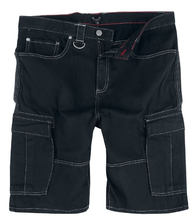 Short  de Chet Rock - Voyager Shorts - Rinse - 30 à 38 - pour Homme - noir - Chet Rock