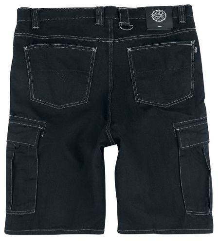Short  de Chet Rock - Voyager Shorts - Rinse - 30 à 38 - pour Homme - noir - Chet Rock - View 2