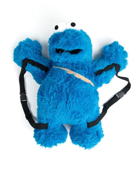 Sac à dos  de Sesame Street - Macaron Le Glouton - pour Unisexe - bleu/noir - Sesame Street