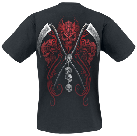 T-Shirt Manches courtes  de Spiral - Reaperess - T-Shirt - S à XXL - pour Homme - noir - Spiral - View 2