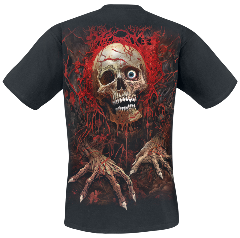 T-Shirt Manches courtes  de Spiral - Creeping Curse - T-Shirt - S à 4XL - pour Homme - noir - Spiral - View 2