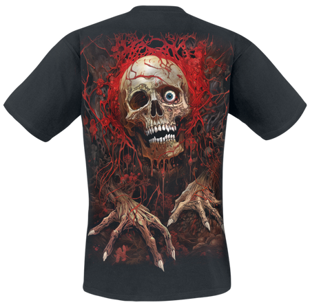 T-Shirt Manches courtes  de Spiral - Creeping Curse - T-Shirt - S à 4XL - pour Homme - noir - Spiral - View 2