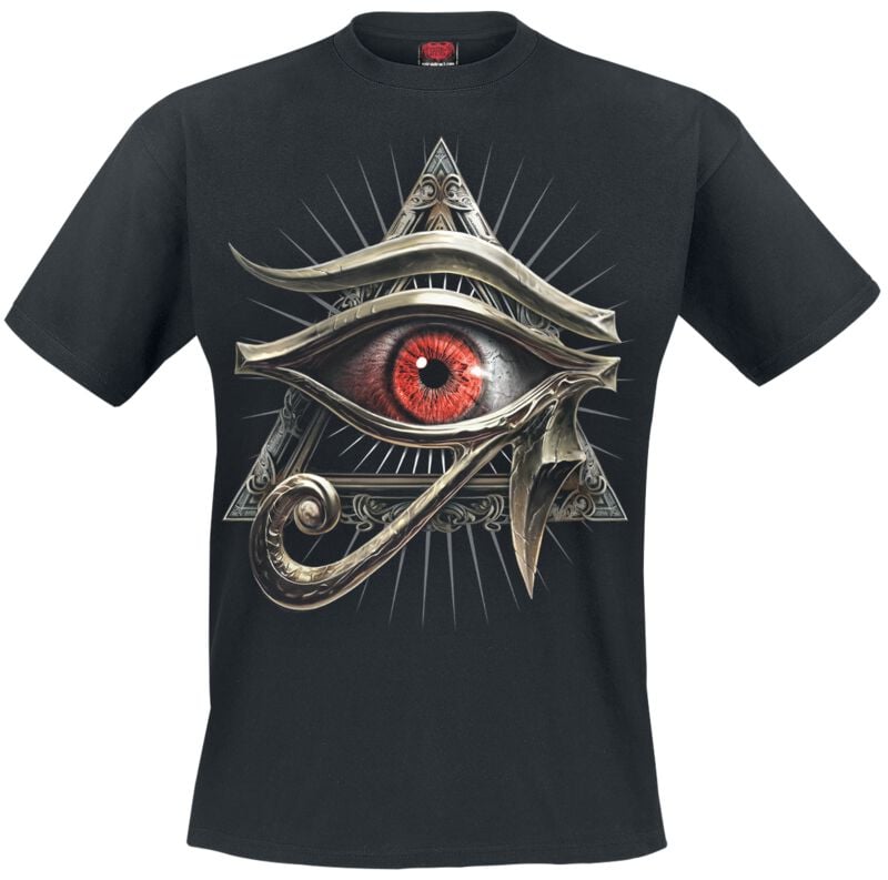 T-Shirt Manches courtes  de Spiral - Evil Eye - T-Shirt - S à 3XL - pour Homme - noir - Spiral