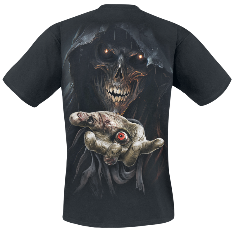T-Shirt Manches courtes  de Spiral - Evil Eye - T-Shirt - S à 3XL - pour Homme - noir - Spiral - View 2