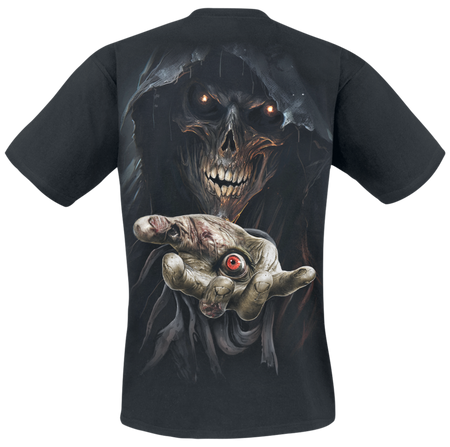 T-Shirt Manches courtes  de Spiral - Evil Eye - T-Shirt - S à 3XL - pour Homme - noir - Spiral - View 2