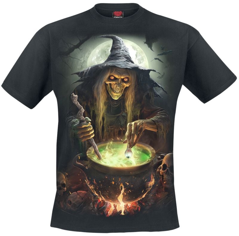 T-Shirt Manches courtes  de Spiral - Witch's Brew - S à 4XL - pour Homme - noir - Spiral