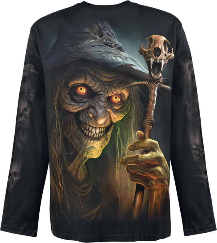 T-shirt manches longues  de Spiral - Witch's Brew - Haut Manches Longues - M à XL - pour Homme - noir - Spiral - View 2