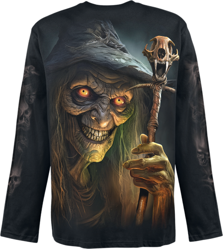 T-shirt manches longues  de Spiral - Witch's Brew - Haut Manches Longues - M à XL - pour Homme - noir - Spiral - View 2