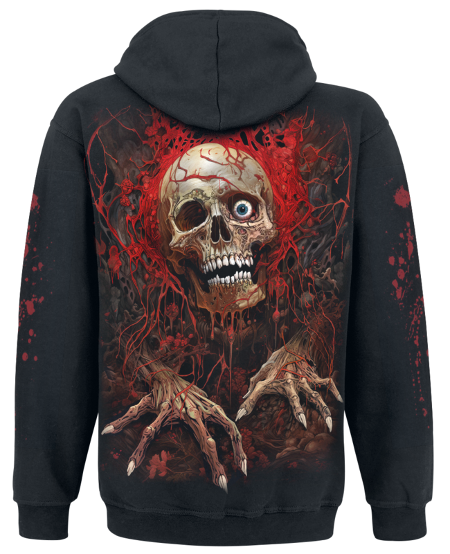 Sweat-shirt à capuche  de Spiral - Creeping Curse - Sweat à Capuche - S à XXL - pour Homme - noir - Spiral - View 2