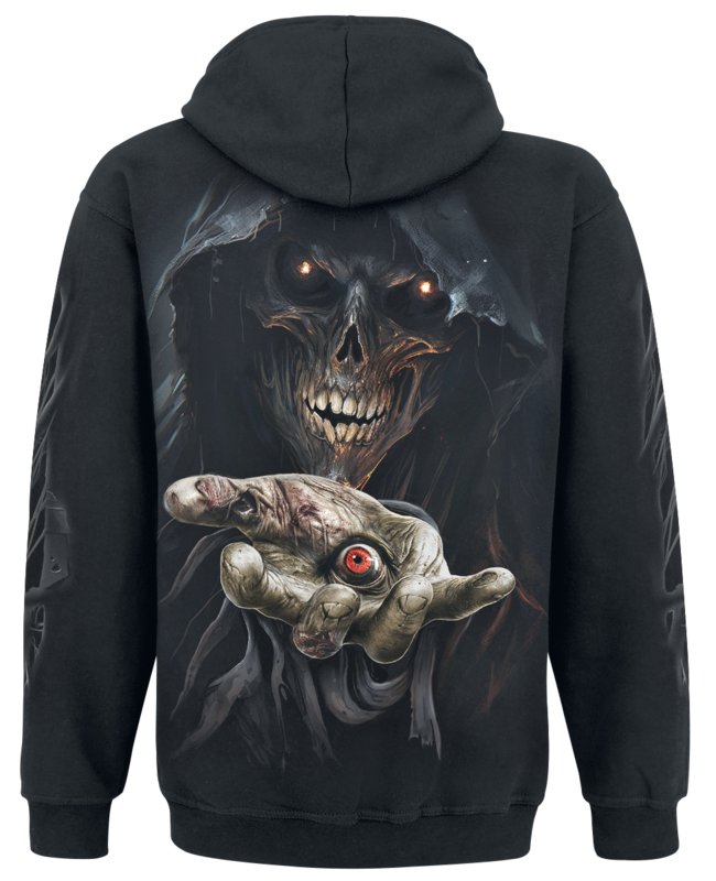 Sweat-shirt à capuche  de Spiral - Evil Eye - Hoodie - S à XXL - pour Homme - noir - Spiral - View 2