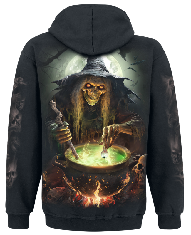 Sweat-shirt à capuche  de Spiral - Witch's Brew - Sweat à Capuche - S à XXL - pour Homme - noir - Spiral - View 2