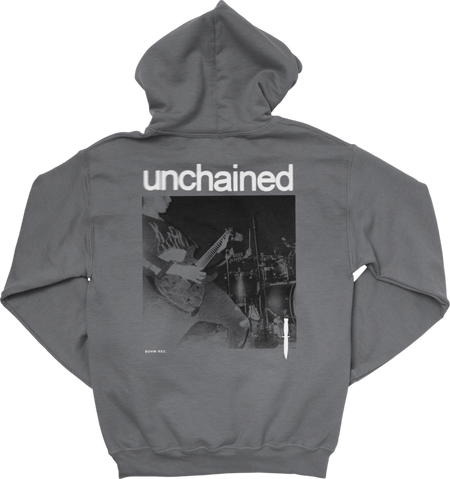 Sweat-shirt à capuche  de Dagger Threat - Unchained - S à 3XL - pour Homme - gris - Dagger Threat - View 2