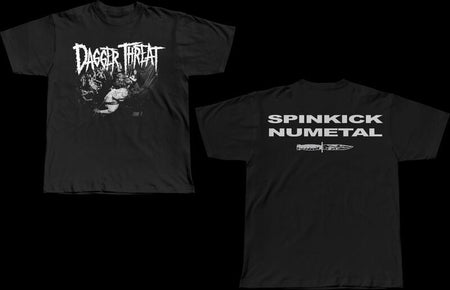 T-Shirt Manches courtes  de Dagger Threat - Spinkick Numetal - S à 4XL - pour Homme - noir - Dagger Threat