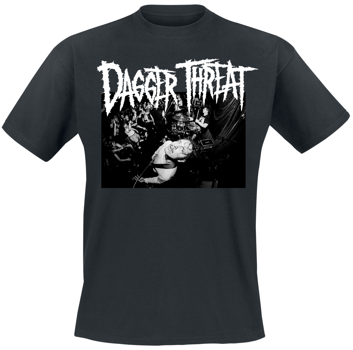 T-Shirt Manches courtes  de Dagger Threat - Spinkick Numetal - S à 4XL - pour Homme - noir - Dagger Threat - View 2