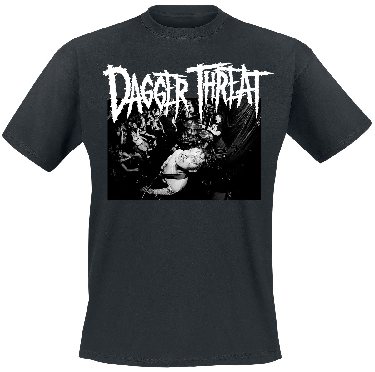 T-Shirt Manches courtes  de Dagger Threat - Spinkick Numetal - S à 4XL - pour Homme - noir - Dagger Threat - View 2