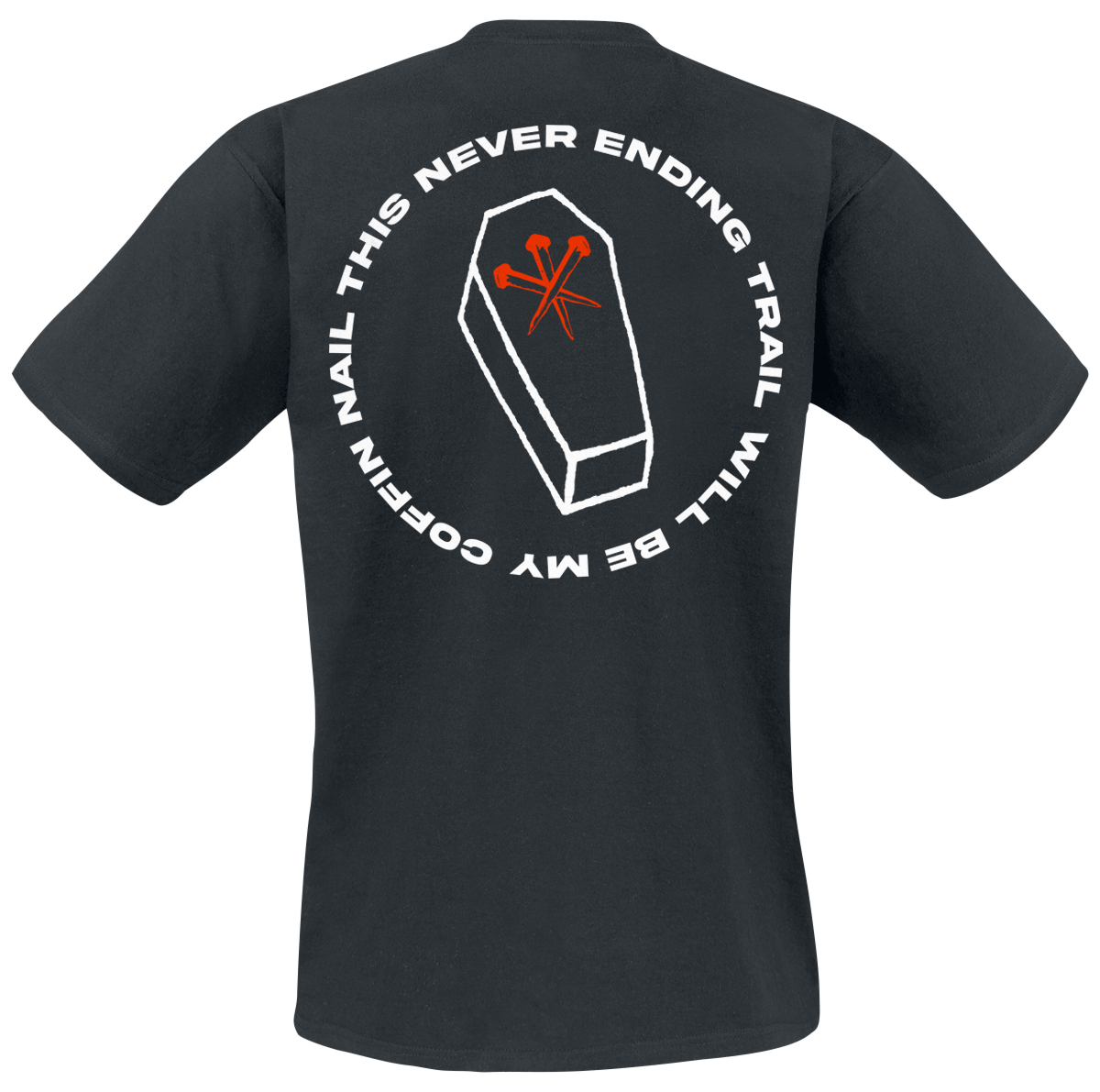 T-Shirt Manches courtes  de Dagger Threat - CoffinNail - S à 4XL - pour Homme - noir - Dagger Threat - View 2