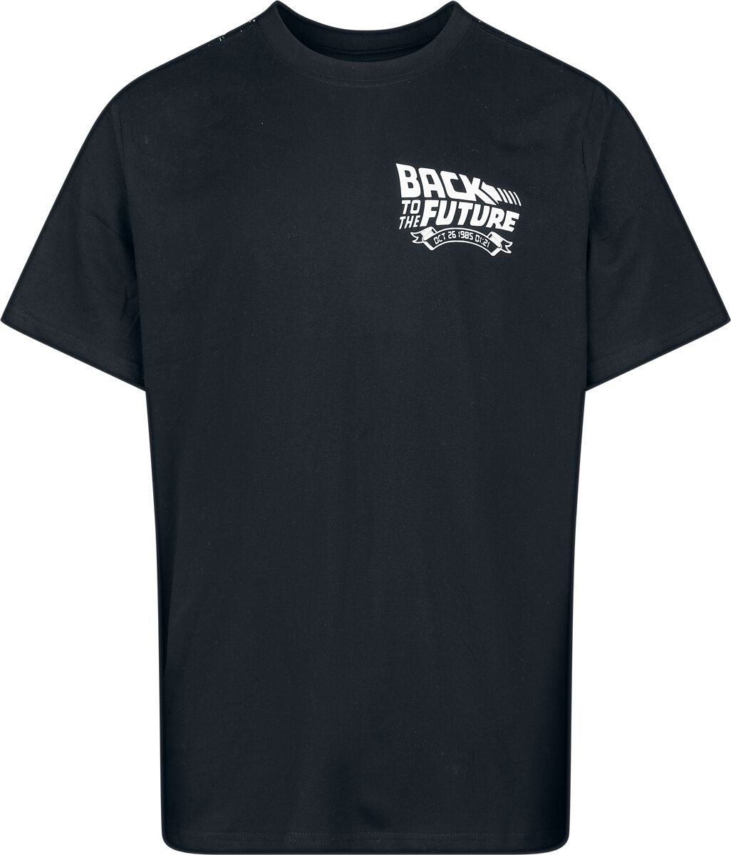 T-Shirt Manches courtes  de Retour Vers Le Futur - Origin Of Time Travel - S à XXL - pour Homme - noir - Retour Vers Le Futur