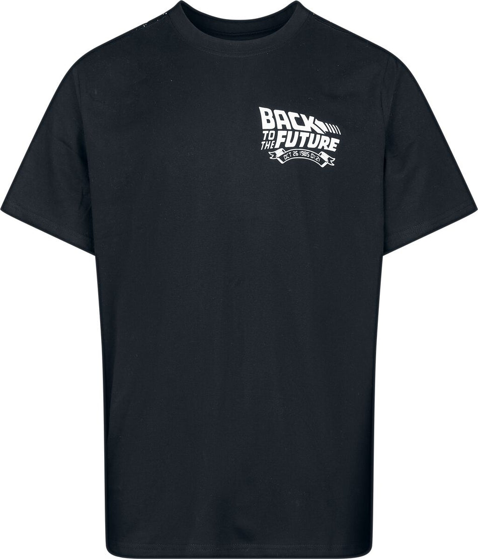 T-Shirt Manches courtes  de Retour Vers Le Futur - Origin Of Time Travel - S à XXL - pour Homme - noir - Retour Vers Le Futur