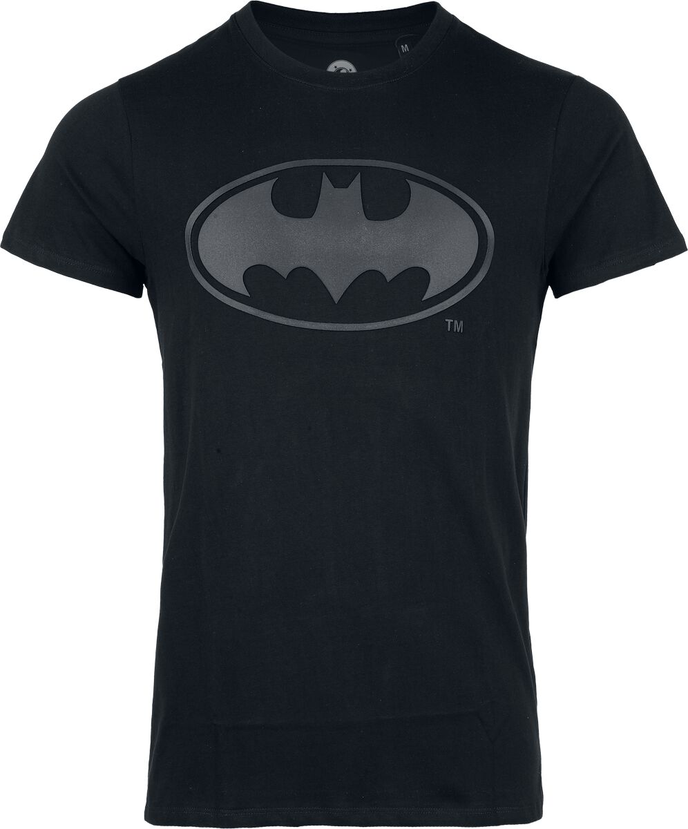 T-Shirt Manches courtes  de Batman - Logo - DC Comics Official - S à XXL - pour Homme - noir - Batman