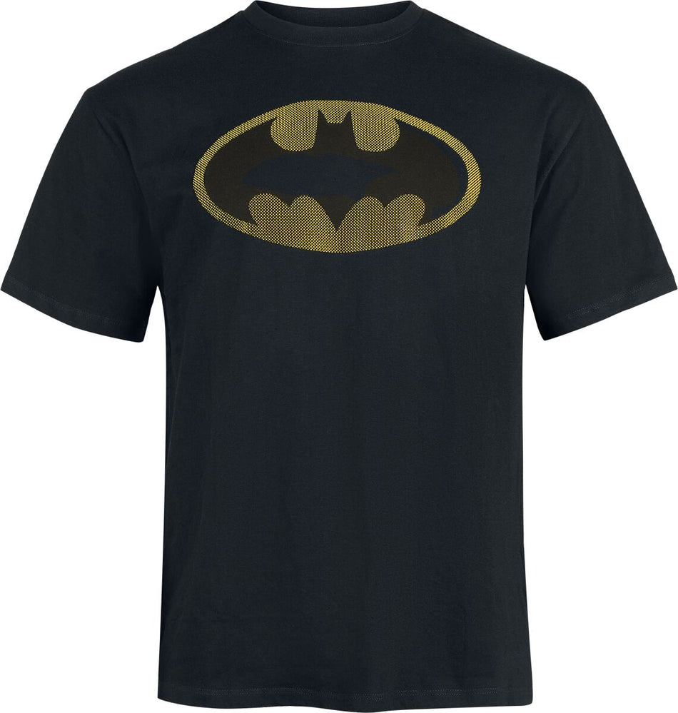 T-Shirt Manches courtes  de Batman - Logo - Dots - S à XXL - pour Homme - noir - Batman