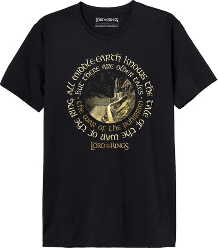 T-Shirt Manches courtes  de Le Seigneur Des Anneaux - All Middle Earth - S - pour Unisexe - noir - Le Seigneur Des Anneaux