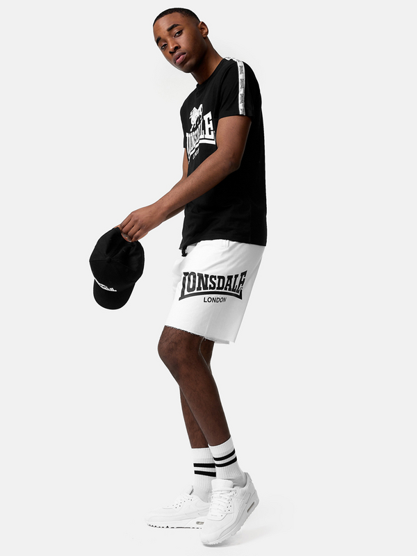 Short  de Lonsdale London - Polbathic - S à XL - pour Homme - blanc - Lonsdale London - View 2
