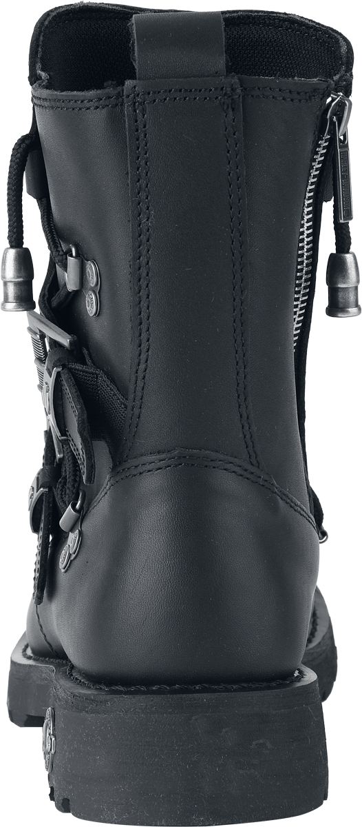 Bottes de motard Rockabilly de Harley-Davidson - Distortion - EU40 à EU45 - pour Homme - noir - Harley-Davidson - View 2