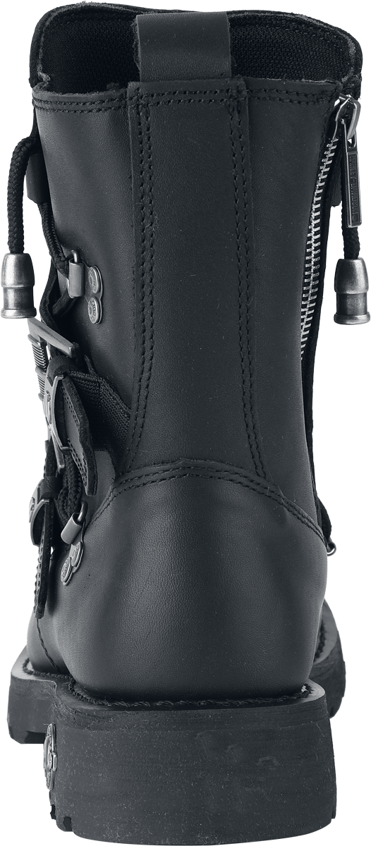 Bottes de motard Rockabilly de Harley-Davidson - Distortion - EU40 à EU46 - pour Homme - noir - Harley-Davidson - View 2