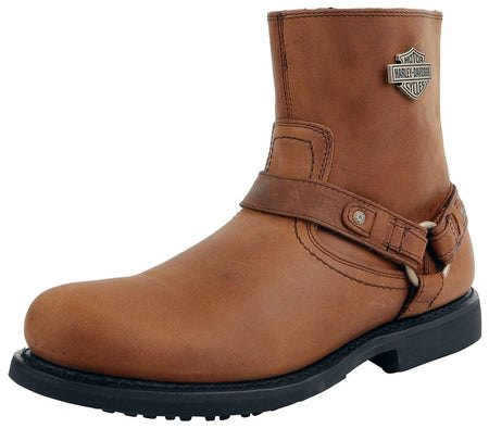 Bottes de motard Rockabilly de Harley-Davidson - Scout - EU40 à EU44 - pour Homme - marron - Harley-Davidson