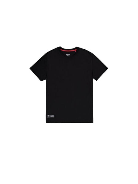 T-Shirt Manches courtes  de Alpha Industries - Label Back Print - T-Shirt - S à XXL - pour Homme - noir - alpha industries
