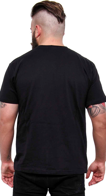 T-Shirt Manches courtes  de Outer Vision - Thunder Face – Rex - S à 4XL - pour Homme - noir - Outer Vision - View 2