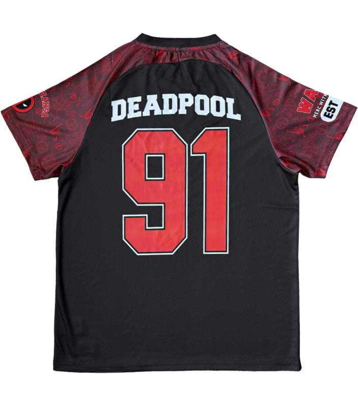 Jersey Disney de Deadpool - 91 - Maillot de Foot - S à XXL - pour Homme - multicolore - Deadpool - View 2
