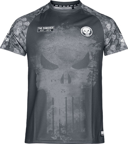 Jersey Disney de The Punisher - è' - Maillot de Foot - S à XXL - pour Homme - noir - The Punisher