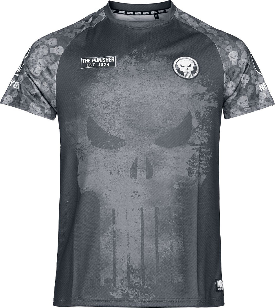 Jersey Disney de The Punisher - è' - Maillot de Foot - S à XXL - pour Homme - noir - The Punisher